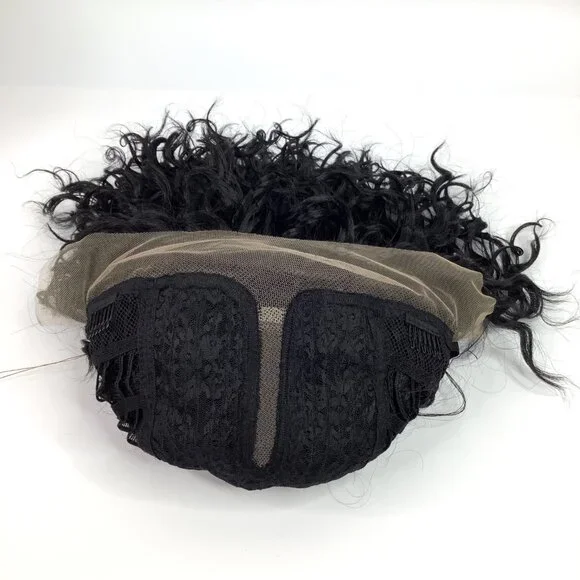 Outre Lace Front Yanara Wig Color 1 Curly HD Transparent Lace Pre-Plucked - Picture 6 of 9